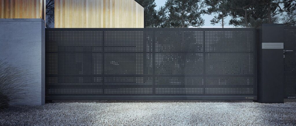 ogrodzenia Będzin – system ogrodzeniowy Wiśniowski na posesji prywatnej